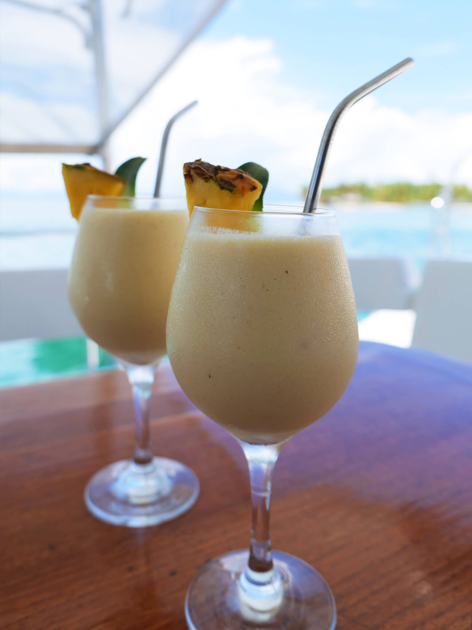 Meals on the Catamaran Atila in San Blas Archipelago, Panama.